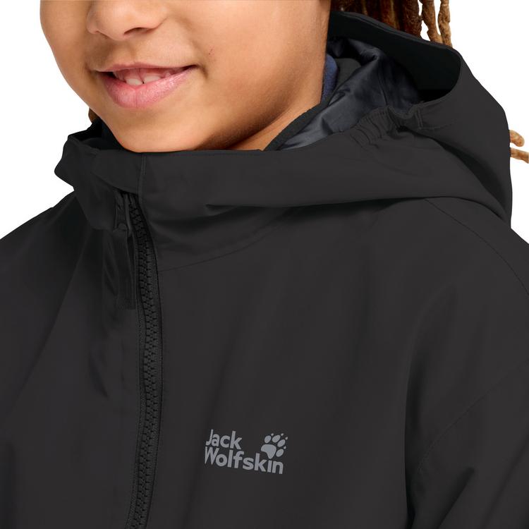 Jack Wolfskin Jack Wolfskin ICELAND 3IN1 JKT K Fleecejacke Kinder - black - 1 | SportScheck