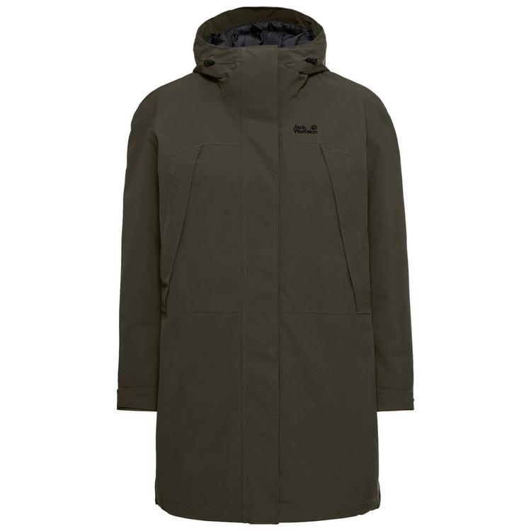 Jack Wolfskin Jack Wolfskin ICE FLARE PARKA W Parka Damen - obsidian moss - 0 | SportScheck