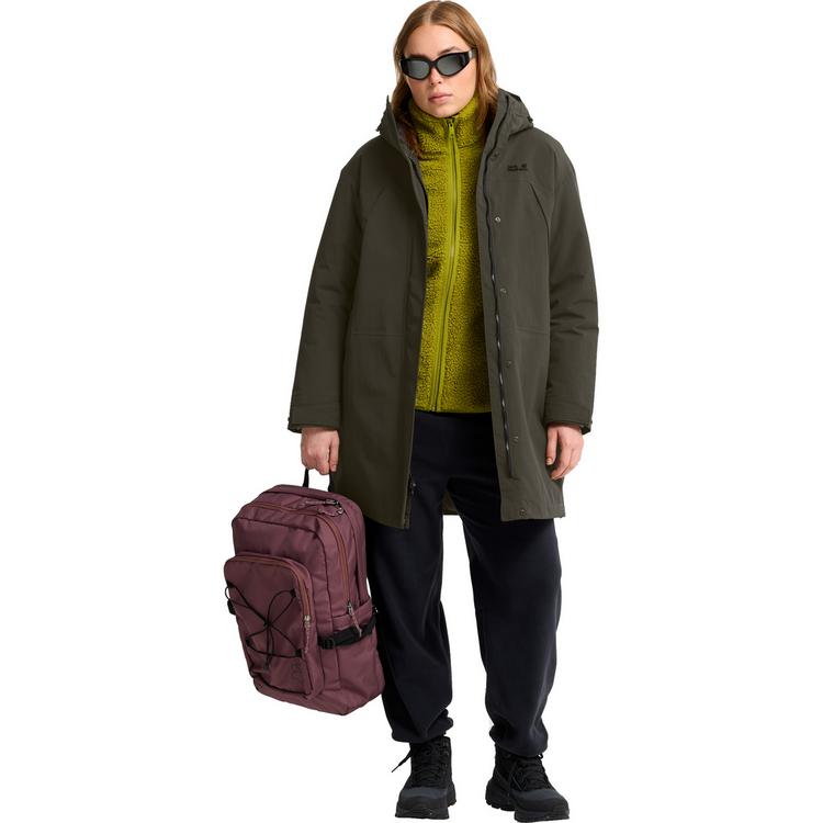 Jack Wolfskin Jack Wolfskin ICE FLARE PARKA W Parka Damen - obsidian moss - 2 | SportScheck