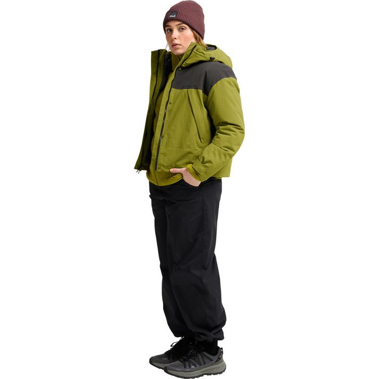 Jack Wolfskin Jack Wolfskin ICE FLARE JKT W Fleecejacke Damen - khaki green - 2 | SportScheck