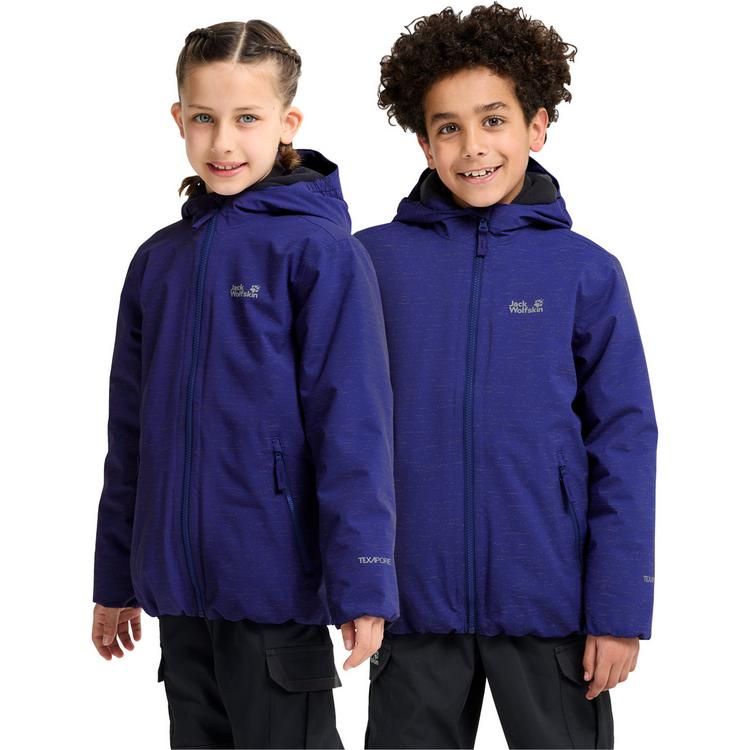 Jack Wolfskin Jack Wolfskin GO GLOW JKT K Fleecejacke Kinder - glow ink - 0 | SportScheck