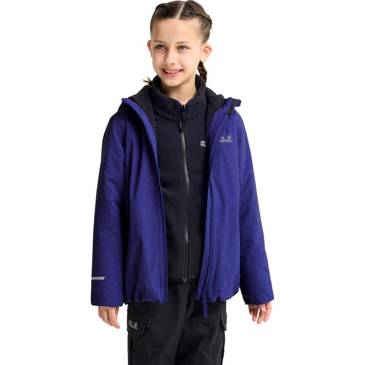 Jack Wolfskin Jack Wolfskin GO GLOW JKT K Fleecejacke Kinder - glow ink - 0 | SportScheck