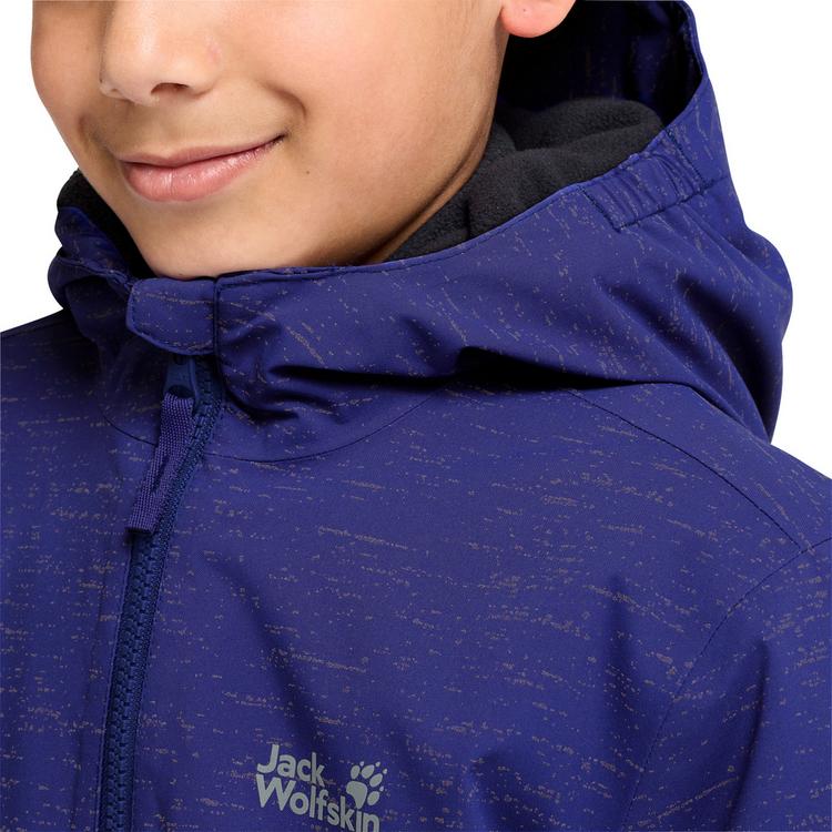 Jack Wolfskin Jack Wolfskin GO GLOW JKT K Fleecejacke Kinder - glow ink - 2 | SportScheck