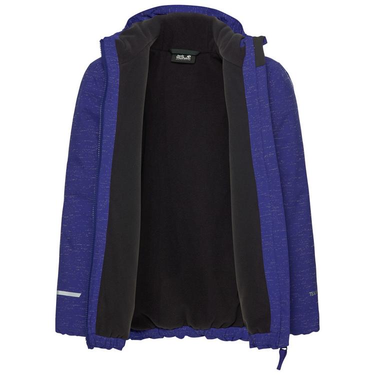 Jack Wolfskin Jack Wolfskin GO GLOW JKT K Fleecejacke Kinder - glow ink - 3 | SportScheck