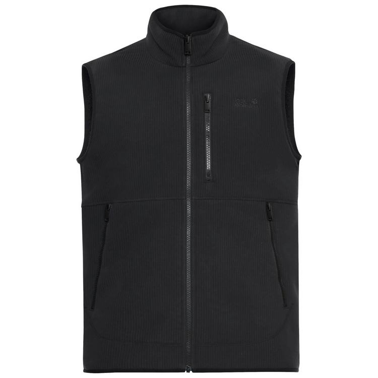 Jack Wolfskin Jack Wolfskin LAKE RIDGE VEST M Fleeceweste Herren - black - 0 | SportScheck