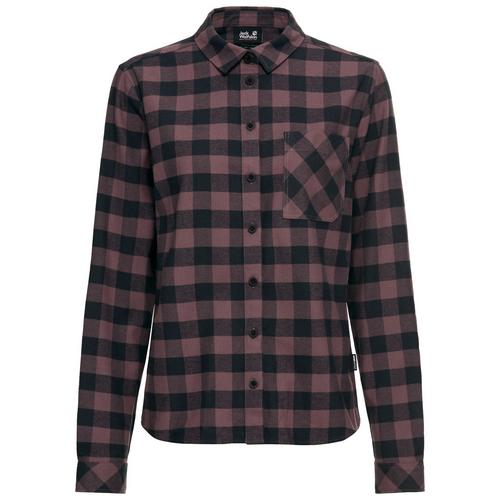 Jack Wolfskin LITE FLANNEL SHIRT W Langarmhemd Damen