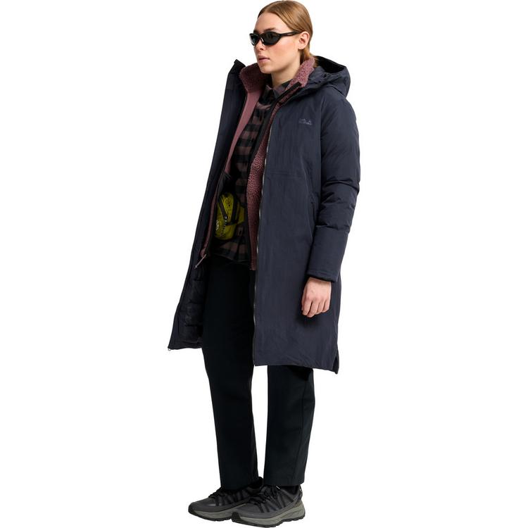 Jack Wolfskin Jack Wolfskin LITE FLANNEL SHIRT W Langarmhemd Damen - CHECK sheer plum - 2 | SportScheck
