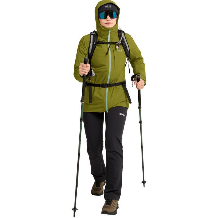 Jack Wolfskin Jack Wolfskin HUNBERG 2 3IN1 JKT W Funktionsjacke Damen - khaki green - 2 | SportScheck