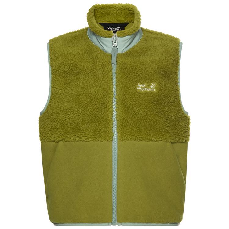 Jack Wolfskin Jack Wolfskin ICE CURL VEST K Outdoorweste Kinder - khaki green - 0 | SportScheck