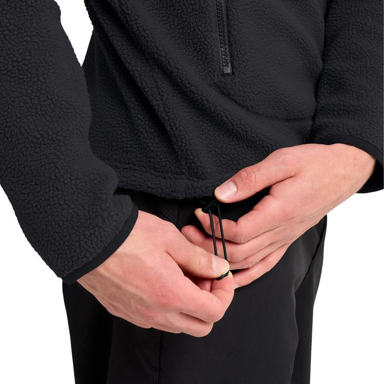 Jack Wolfskin Jack Wolfskin LITE CURL HOODED FZ M Fleecejacke Herren - black - 2 | SportScheck