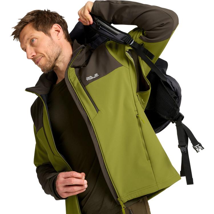 Jack Wolfskin Jack Wolfskin JASPER JKT M Funktionsjacke Herren - khaki green - 1 | SportScheck