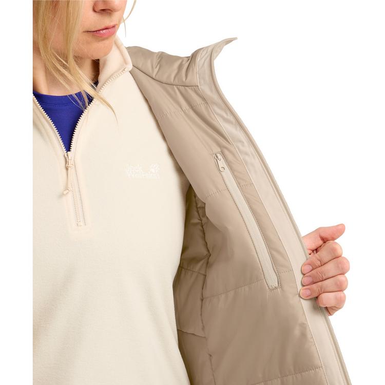 Jack Wolfskin Jack Wolfskin HEIDELSTEIN 2 INS JKT W Funktionsjacke Damen - oyster - 1 | SportScheck