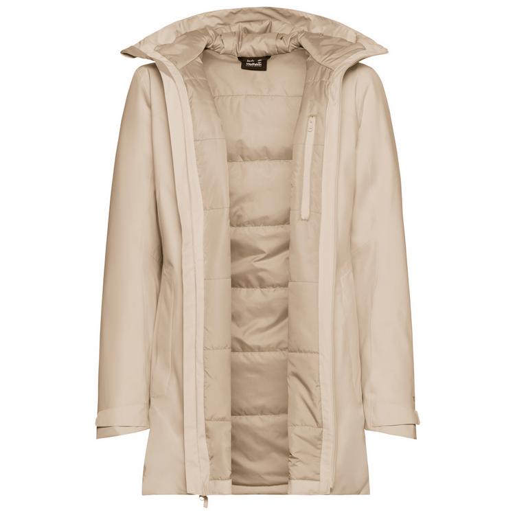 Jack Wolfskin Jack Wolfskin HEIDELSTEIN 2 INS JKT W Funktionsjacke Damen - oyster - 3 | SportScheck