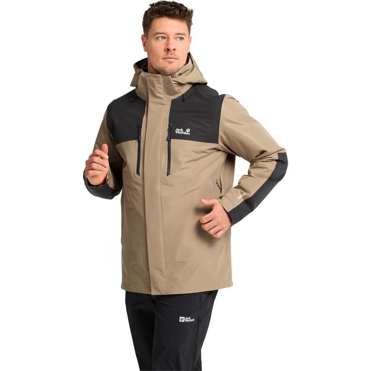 Jack Wolfskin Jack Wolfskin JASPER PRO  2L JKT M Funktionsjacke Herren - hazel wood - 0 | SportScheck