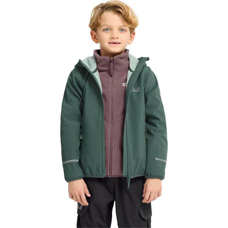 Jack Wolfskin Jack Wolfskin FOURWINDS JKT K Funktionsjacke Kinder - sago palm - 2 | SportScheck