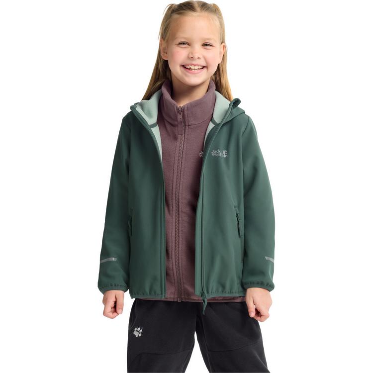 Jack Wolfskin Jack Wolfskin FOURWINDS JKT K Funktionsjacke Kinder - sago palm - 0 | SportScheck