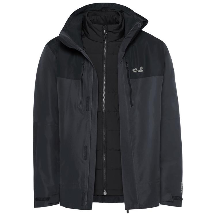 Jack Wolfskin Jack Wolfskin JASPER PRO 3IN1 JKT M Funktionsjacke Herren - phantom - 0 | SportScheck