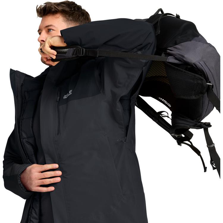 Jack Wolfskin Jack Wolfskin JASPER PRO 3IN1 JKT M Funktionsjacke Herren - phantom - 2 | SportScheck