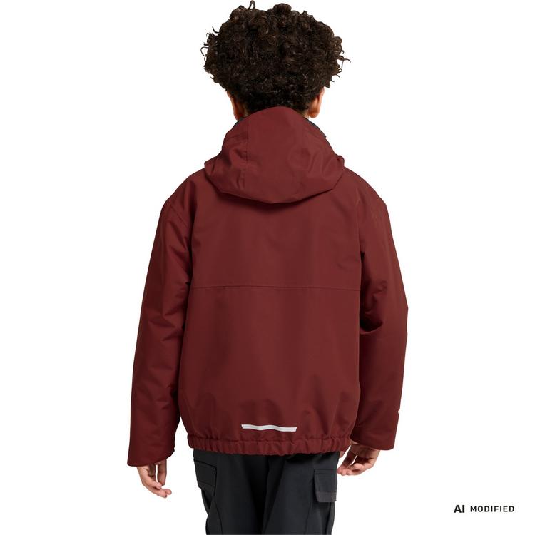 Jack Wolfskin Jack Wolfskin ICELAND 3IN1 PRINT JKT K Fleecejacke Kinder - merlot - 1 | SportScheck
