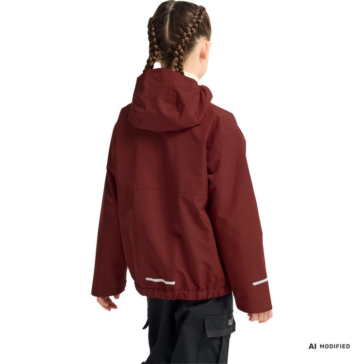 Jack Wolfskin Jack Wolfskin ICELAND 3IN1 PRINT JKT K Fleecejacke Kinder - merlot - 1 | SportScheck