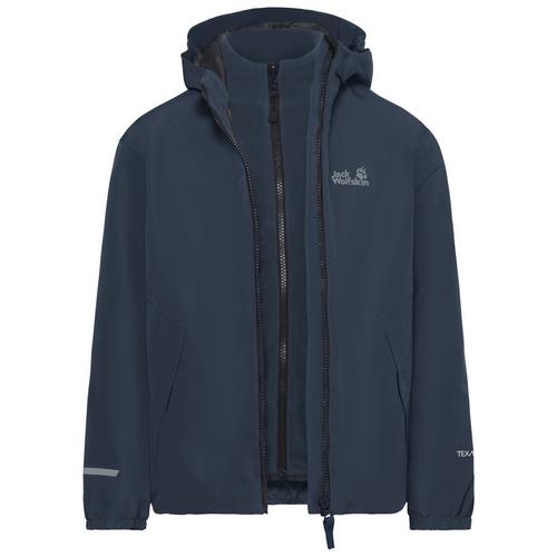 Jack Wolfskin ICELAND 3IN1 JKT K Fleecejacke Kinder