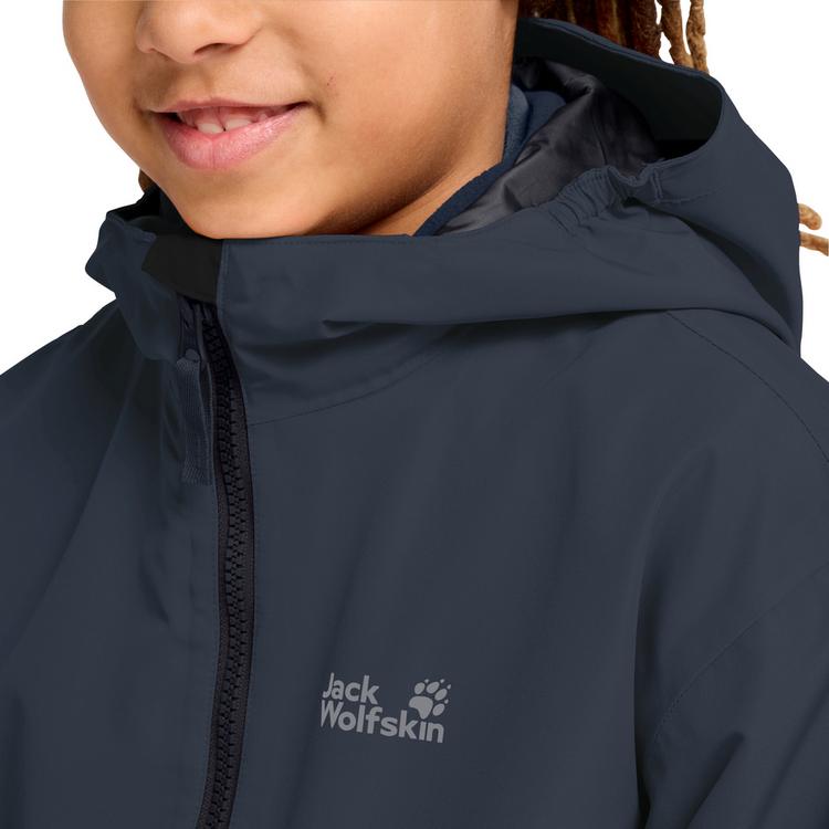 Jack Wolfskin Jack Wolfskin ICELAND 3IN1 JKT K Fleecejacke Kinder - midnight sky - 1 | SportScheck