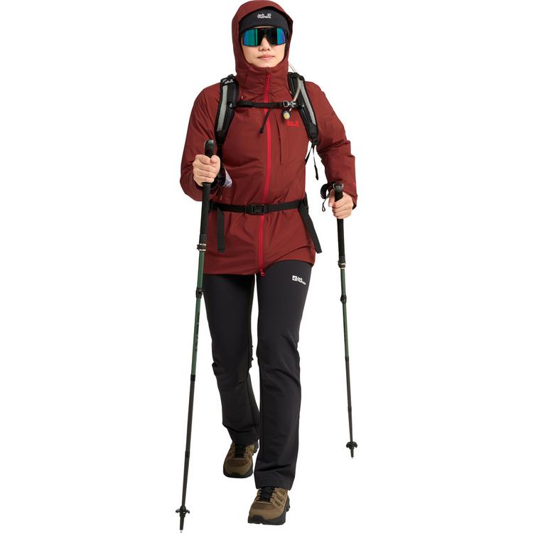 Jack Wolfskin Jack Wolfskin HUNBERG 2 3IN1 JKT W Funktionsjacke Damen - merlot - 2 | SportScheck