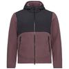 Jack Wolfskin LITE CURL HOODED FZ M Fleecejacke Herren - sheer plum