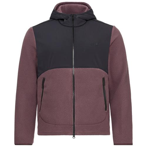Jack Wolfskin LITE CURL HOODED FZ M Fleecejacke Herren