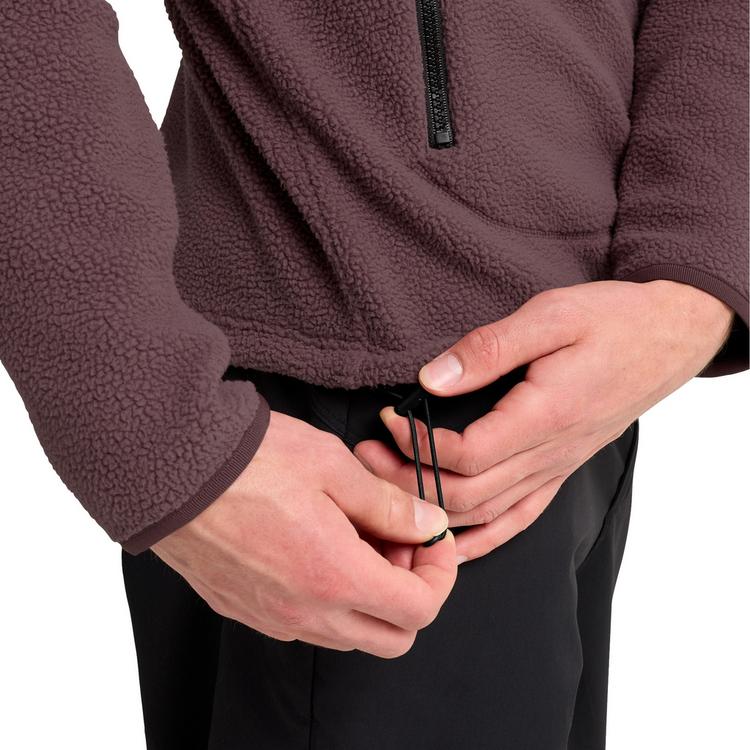 Jack Wolfskin Jack Wolfskin LITE CURL HOODED FZ M Fleecejacke Herren - sheer plum - 2 | SportScheck
