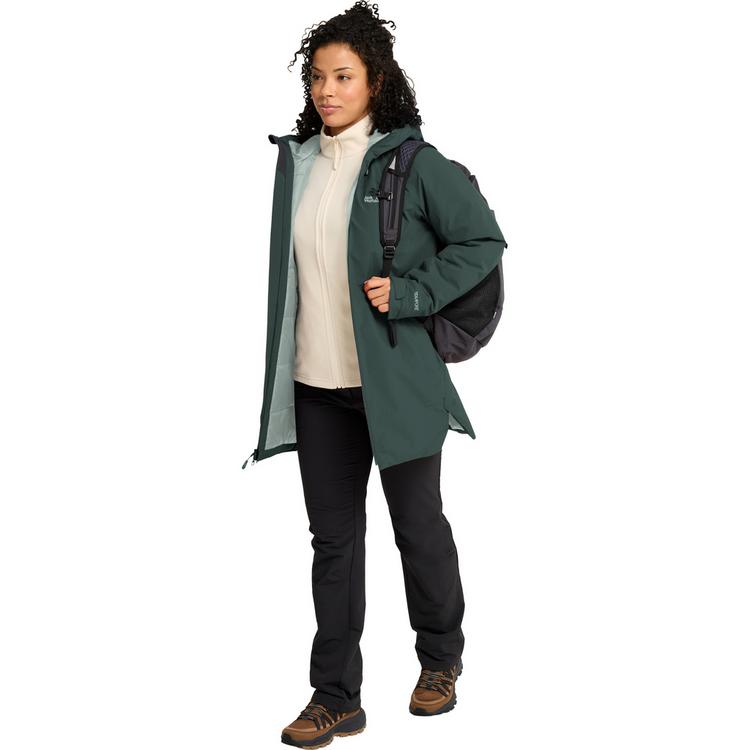 Jack Wolfskin Jack Wolfskin HEIDELSTEIN 2 INS JKT W Funktionsjacke Damen - sago palm - 2 | SportScheck