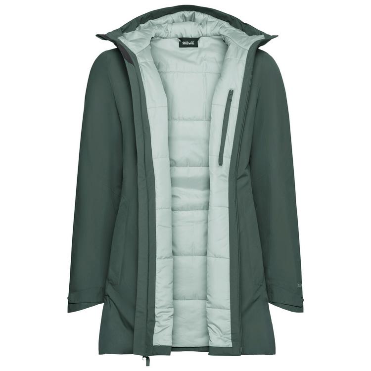 Jack Wolfskin Jack Wolfskin HEIDELSTEIN 2 INS JKT W Funktionsjacke Damen - sago palm - 3 | SportScheck