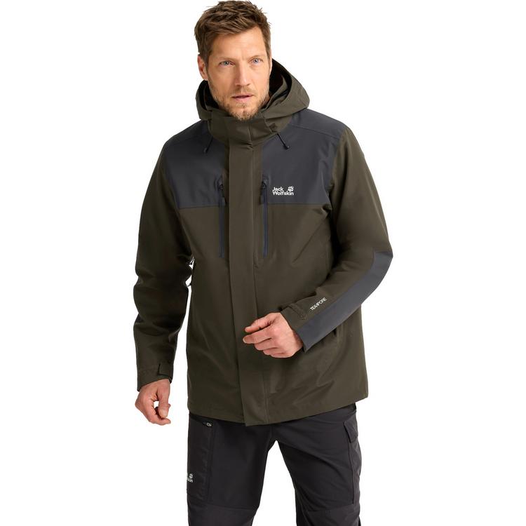 Jack Wolfskin Jack Wolfskin JASPER PRO  2L JKT M Funktionsjacke Herren - obsidian moss - 0 | SportScheck