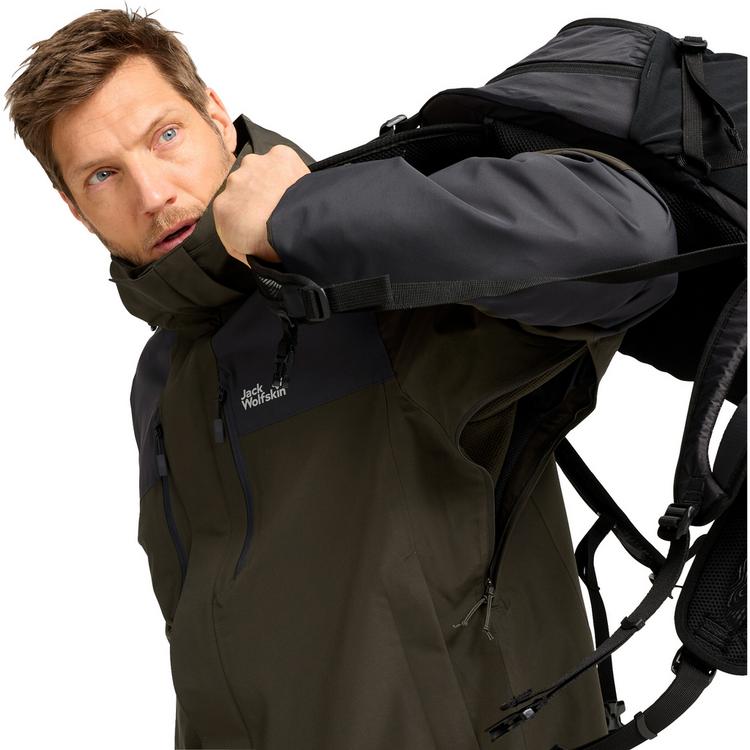 Jack Wolfskin Jack Wolfskin JASPER PRO  2L JKT M Funktionsjacke Herren - obsidian moss - 0 | SportScheck