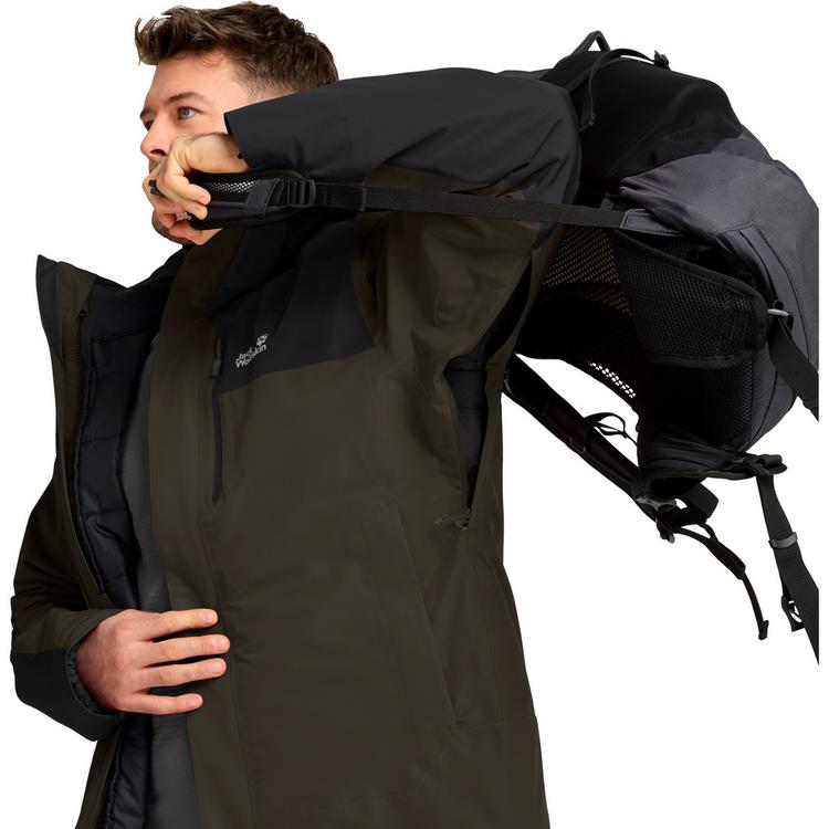 Jack Wolfskin Jack Wolfskin JASPER PRO 3IN1 JKT M Funktionsjacke Herren - obsidian moss - 2 | SportScheck