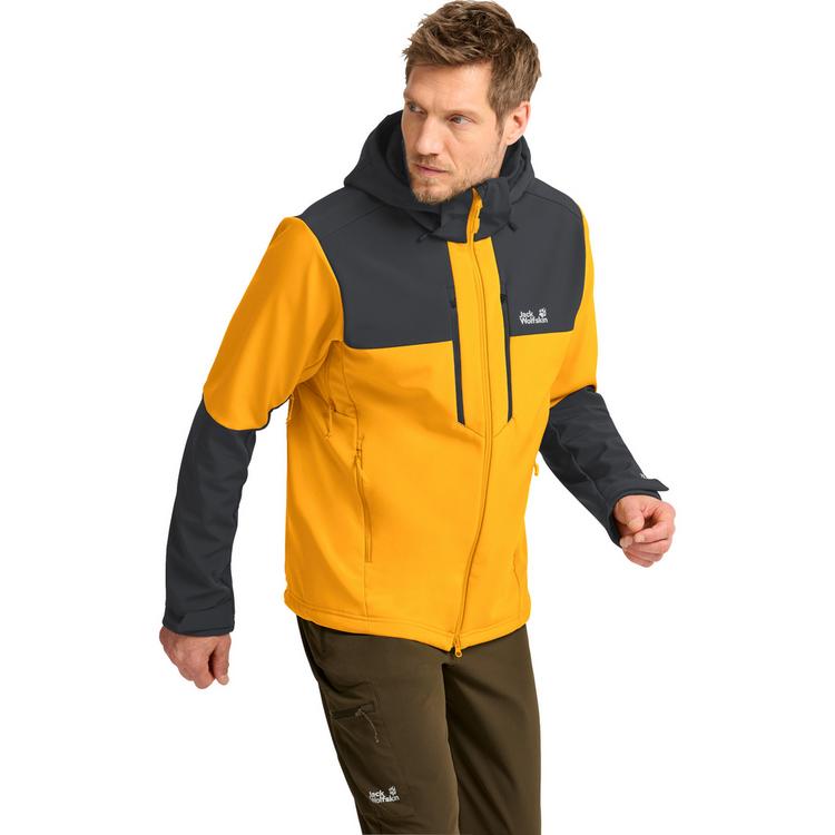 Jack Wolfskin Jack Wolfskin JASPER JKT M Funktionsjacke Herren - burly yellow JW - 0 | SportScheck