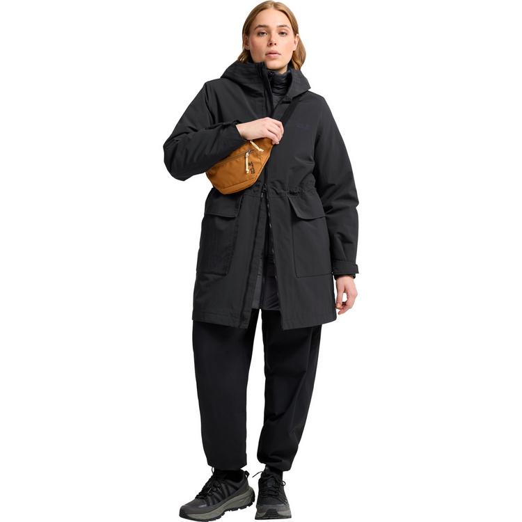 Jack Wolfskin Jack Wolfskin NABUR 3IN1 COAT W Funktionsjacke Damen - black - 2 | SportScheck