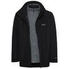 Jack Wolfskin PINETRAIL 3IN1 JKT M Funktionsjacke Herren - black