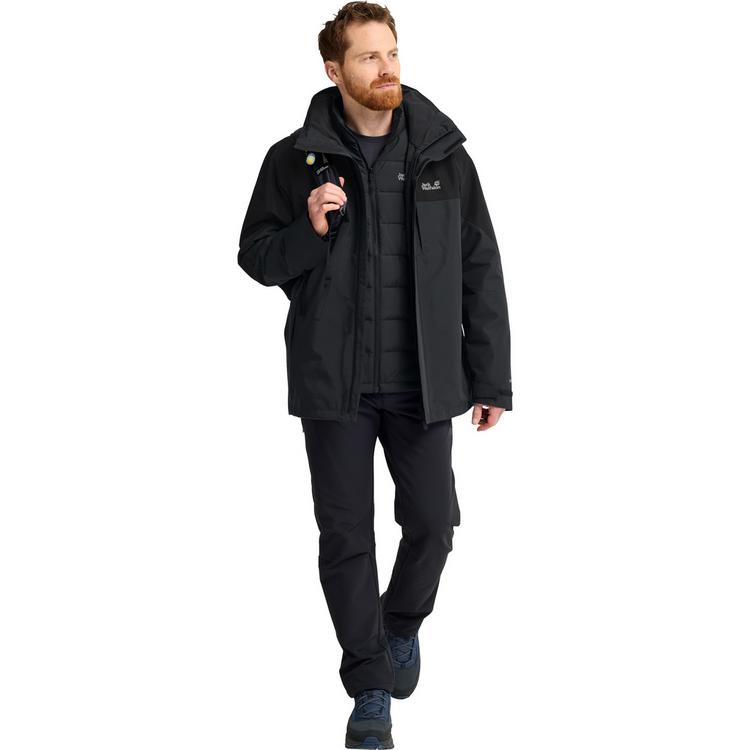 Jack Wolfskin Jack Wolfskin ROMBERG 2 3IN1 JKT M Funktionsjacke Herren - phantom - 2 | SportScheck