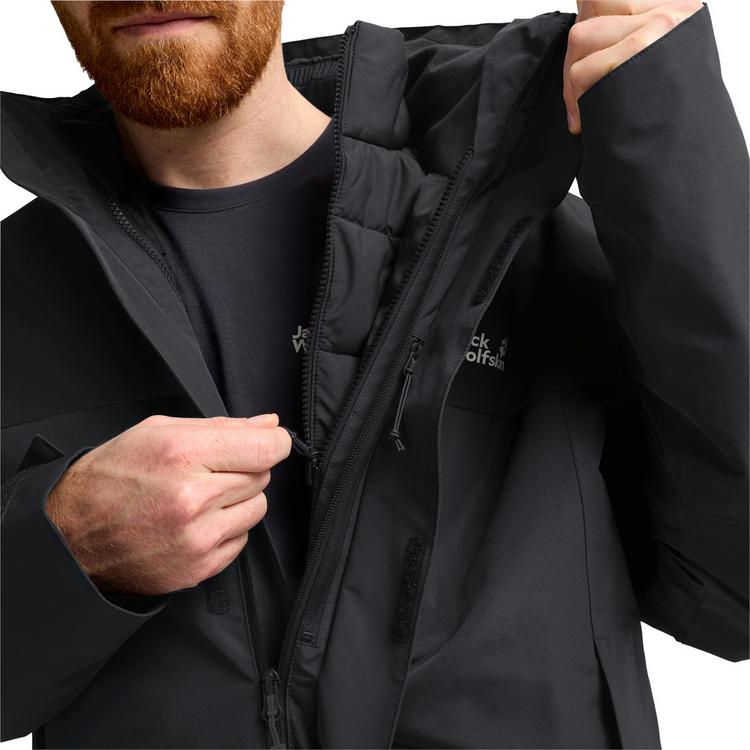 Jack Wolfskin Jack Wolfskin ROMBERG 2 3IN1 JKT M Funktionsjacke Herren - phantom - 1 | SportScheck