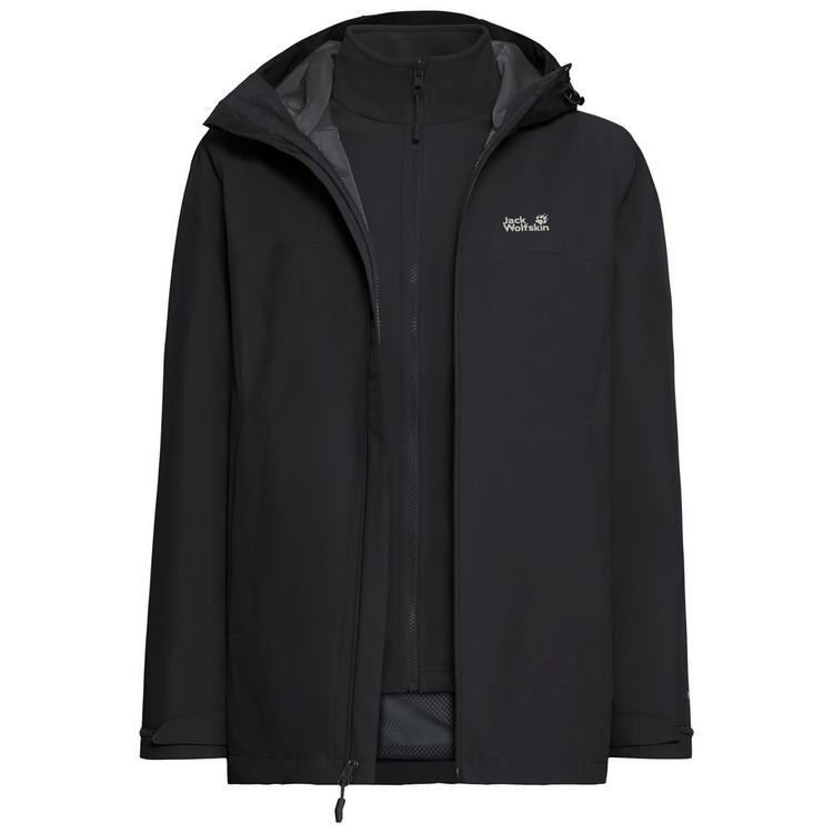 Jack Wolfskin Jack Wolfskin MOONRISE 2 3IN1 JKT W Funktionsjacke Damen - black - 0 | SportScheck