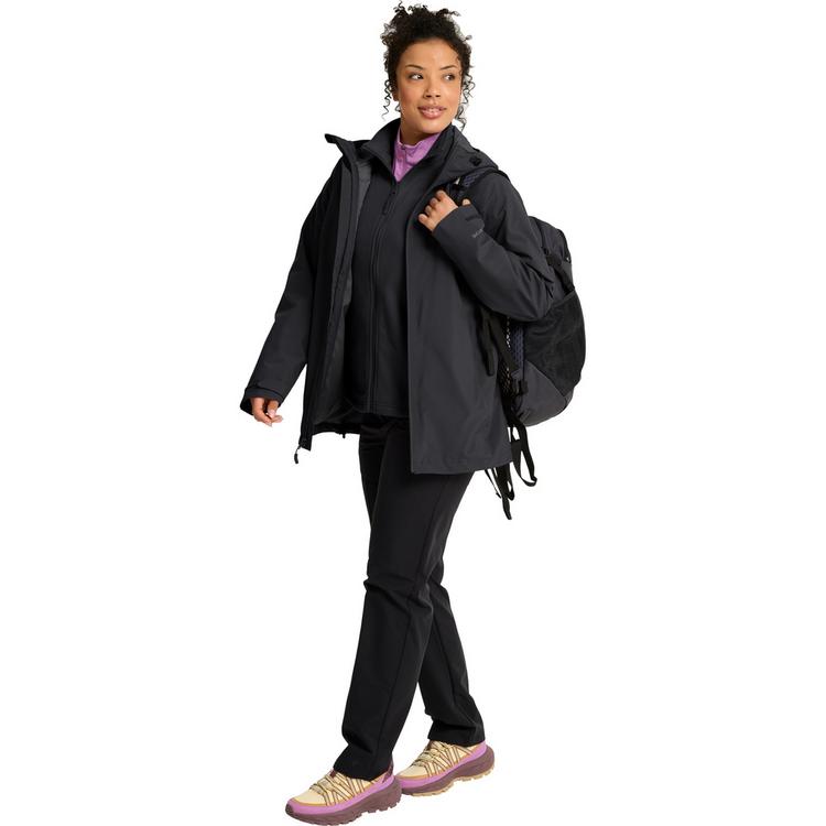 Jack Wolfskin Jack Wolfskin MOONRISE 2 3IN1 JKT W Funktionsjacke Damen - black - 2 | SportScheck