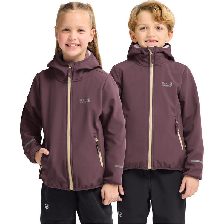 Jack Wolfskin Jack Wolfskin FOURWINDS JKT K Funktionsjacke Kinder - sheer plum - 0 | SportScheck