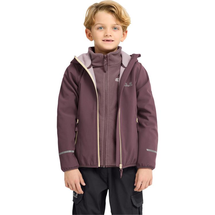 Jack Wolfskin Jack Wolfskin FOURWINDS JKT K Funktionsjacke Kinder - sheer plum - 0 | SportScheck