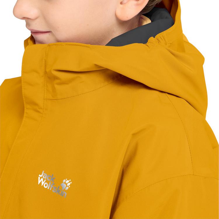 Jack Wolfskin Jack Wolfskin ICELAND 3IN1 PRINT JKT K Fleecejacke Kinder - burly yellow JW - 4 | SportScheck