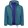 Jack Wolfskin ICELAND 3IN1 JKT K Fleecejacke Kinder - galapagos