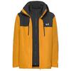 Jack Wolfskin JASPER PRO 3IN1 JKT M Funktionsjacke Herren - burly yellow JW