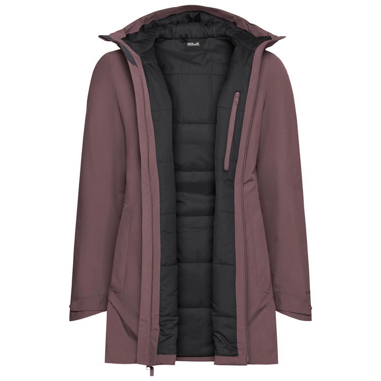 Jack Wolfskin Jack Wolfskin HEIDELSTEIN 2 INS JKT W Funktionsjacke Damen - sheer plum - 3 | SportScheck