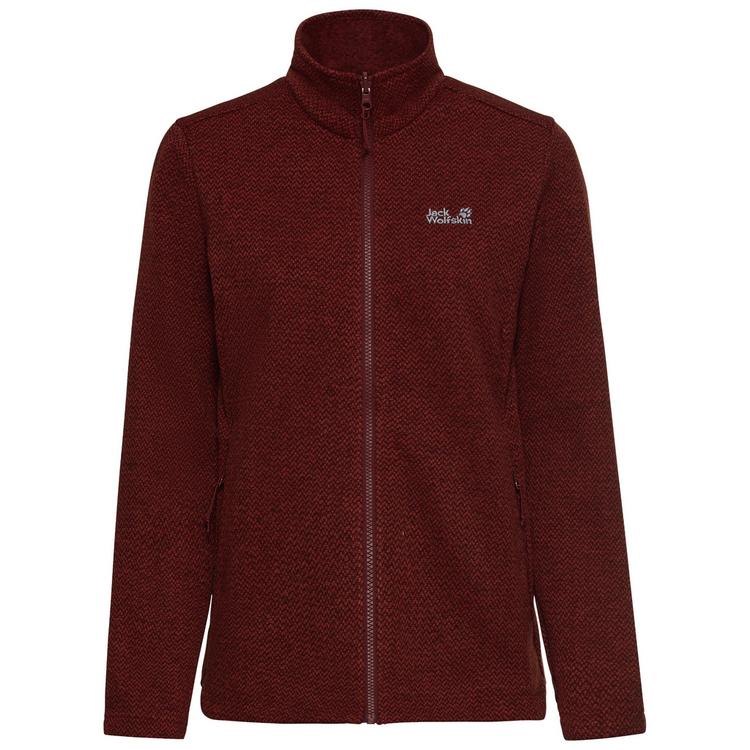 Jack Wolfskin Jack Wolfskin PINETRAIL FZ W Fleecejacke Damen - merlot - 0 | SportScheck