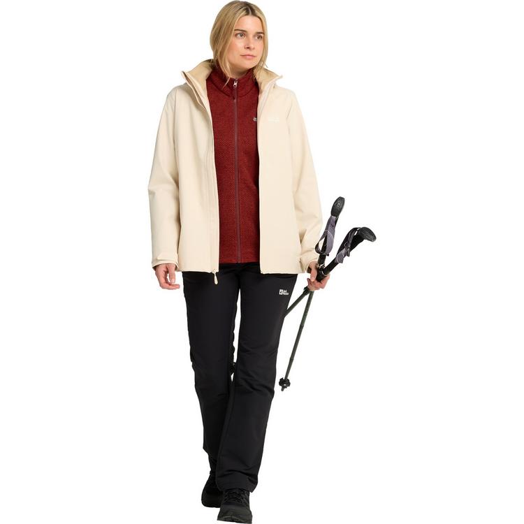 Jack Wolfskin Jack Wolfskin PINETRAIL FZ W Fleecejacke Damen - merlot - 2 | SportScheck